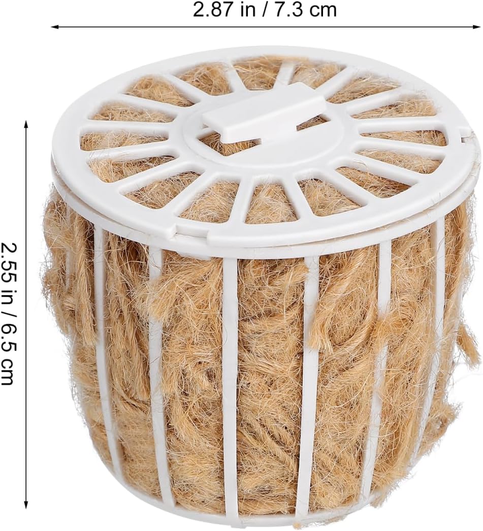 Supvox bird nesting material with reusable holder basket