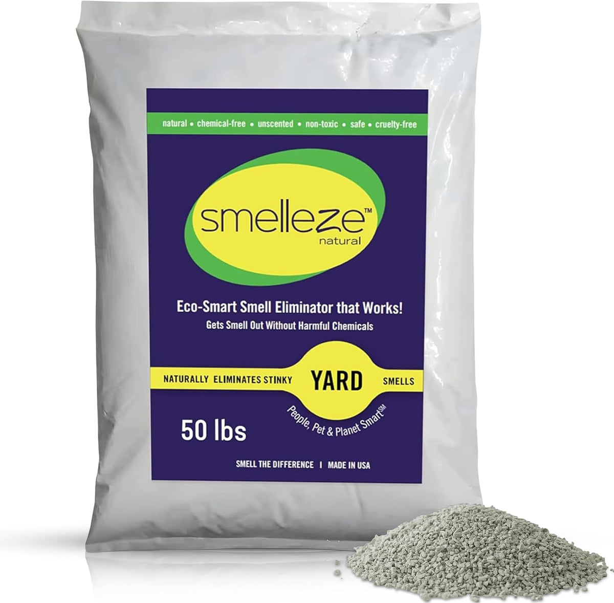 Smelleze authentic USA imported outdoor pet smell neutralizer packaging details