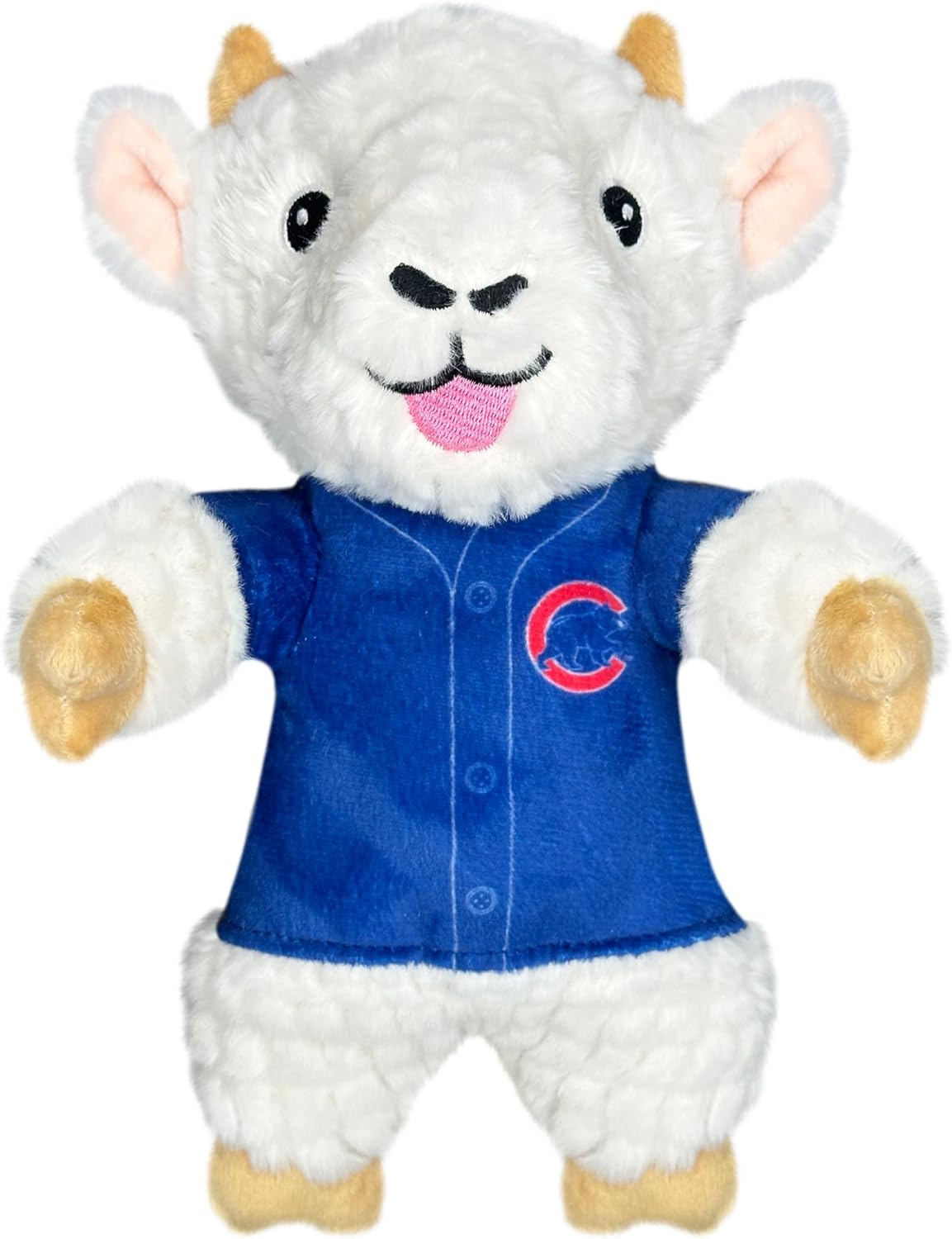 Pets First MLB Texas Rangers Goat Plush Toy for Dogs and Cats with Squeaker, Wearing a Team Jersey! Fun & Sporty Goat Shaped Dog Chew Toy, Interactive Pet Toy - Image 10