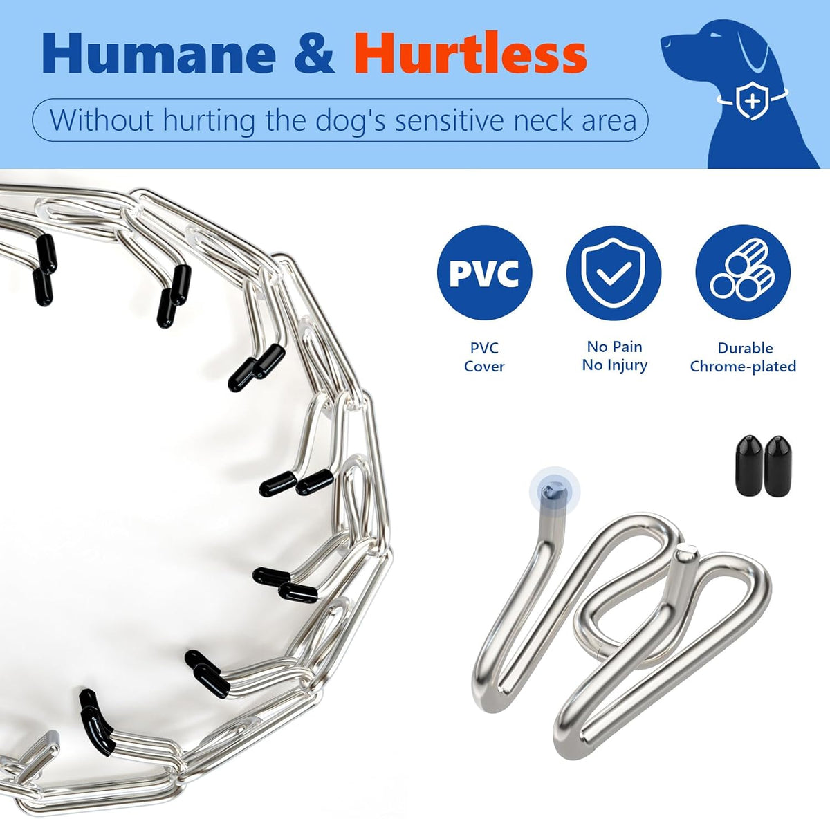 Supet dog training collar quick release buckle detail