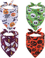 EXPAWLORER Dog Cooling Bandana Set - 4 Pack Hawaiian Dog Bandanas, Pet Summer Essentials Chill Cool Out Triangle Scarf Handkerchief Bib with Cute Fruits Pattern for Small Medium Large Dogs, Large - Image 12