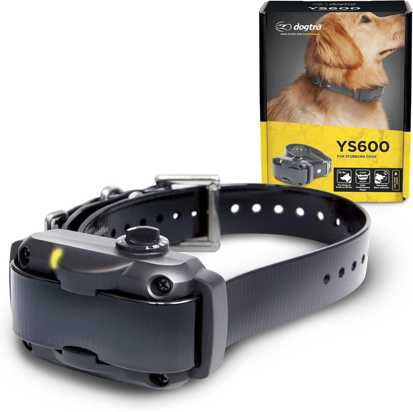 Dogtra YS600 rechargeable bark collar front view