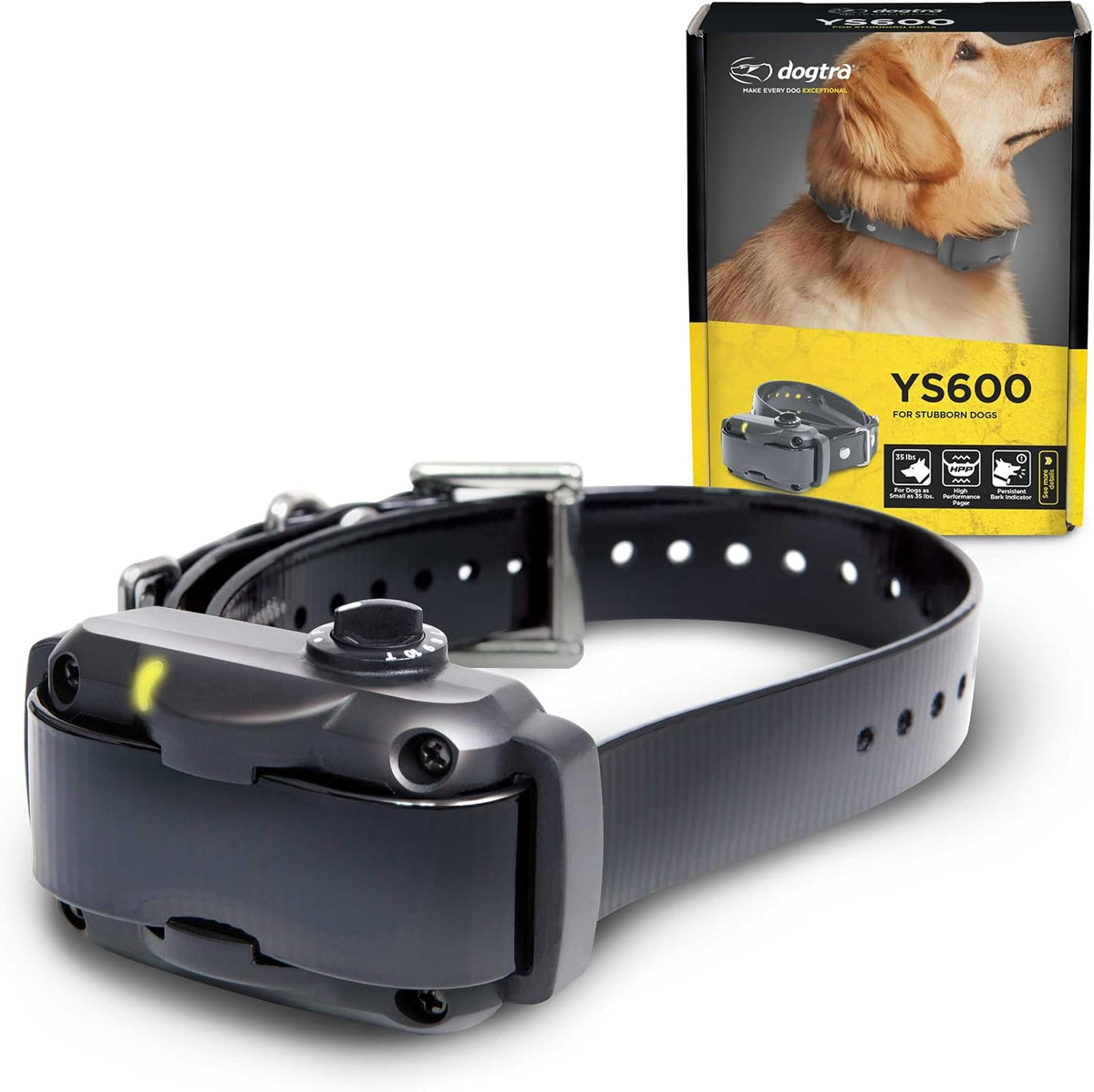 Dogtra YS600 rechargeable bark collar front view