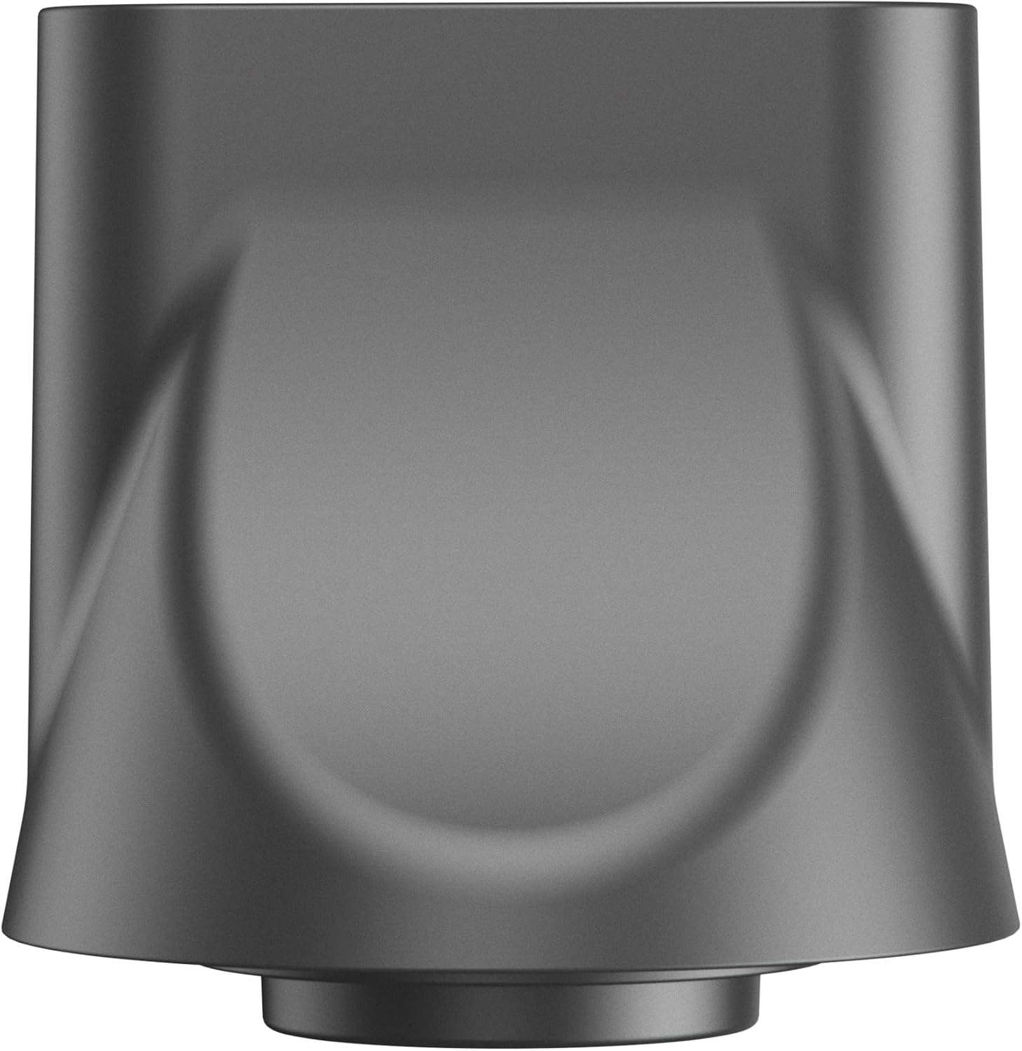 Snozzle Pro magnetic concentrator nozzle hair dryer attachment replacement front view showcasing the grey circular magnetic ring design.