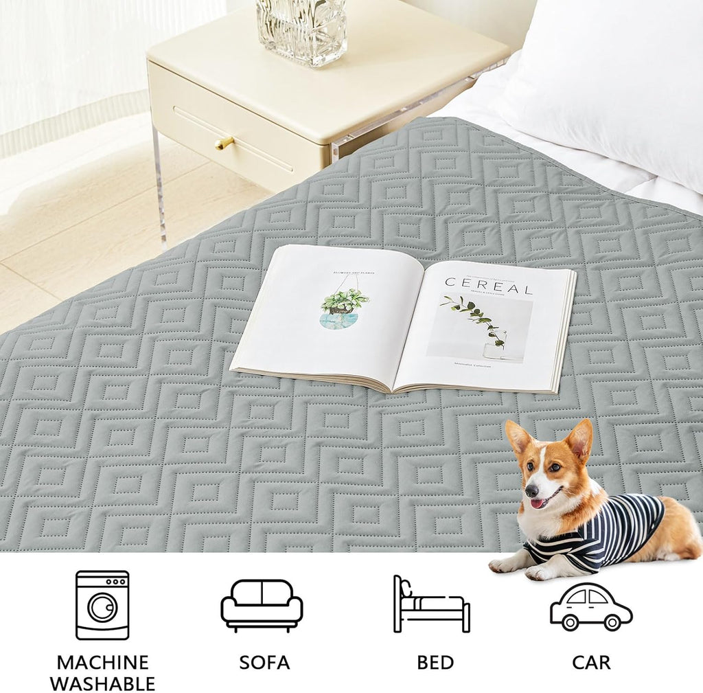 Hyha geometric patterned dog blanket for home furniture protection