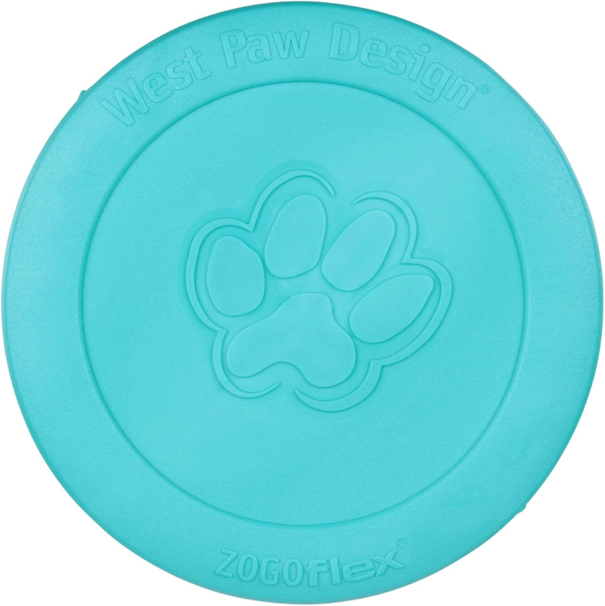 West Paw Zogoflex Zisc Dog Flying Disc, High Flying Aerodynamic Disc for Dogs Puppy - Lightweight, Floatable Disc for Fetch, Tug of War, Catch, Play - Doubles as Food/Water Bowl, Small 6.5", Aqua Blue - Image 9
