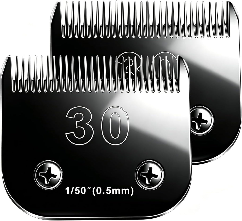 2PCS 7FC Blades Dog Grooming Blades Compatible with Andis Dog Clippers Blades,Dog Clipper Blades Compatible with Oster A5,Wahl km10 Dog Clippers for Animal Dog Cat Horse - Image 9