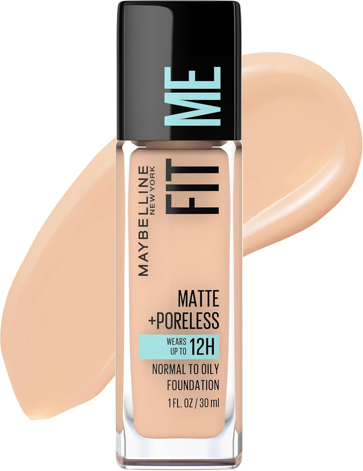 Maybelline Fit Me Matte + Poreless Liquid Oil-Free Foundation Makeup, Classic Tan, 1 Count (Packaging May Vary) - Image 12