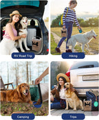 Anvs 14-cup pet food container with roll-top closure