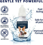 Lanosterol pet eye drops for dog vision clarity