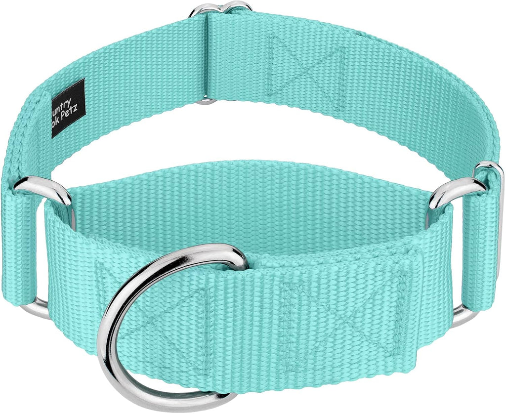 Country Brook Petz - HossFit Jr Wide Martingale Dog Collar - Training Collar with No Buckle - Service Dog Collar for All Pups - Vibrant, Colorful Collection (Royal Blue, Large) - Image 11