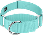 Country Brook Petz - HossFit Jr Wide Martingale Dog Collar - Training Collar with No Buckle - Service Dog Collar for All Pups - Vibrant, Colorful Collection (Royal Blue, Large) - Image 11