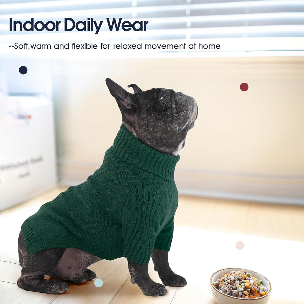 IECOii stretchable large dog holiday sweatshirt flat lay presentation