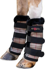 Kensington Protective Products Horse Fly Boots - Fleece Trimmed - Stay-Up Technology - Protection from Insect Bites and UV Rays - Sold in Pairs (2 Boots) - Image 15