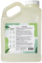 Cedarcide original bug spray gallon back label ingredient details