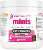 Back of Nootie Progility bottle with feeding guidelines