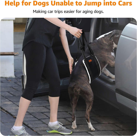Adjustable strap mechanism on Loobani canine rehabilitation sling