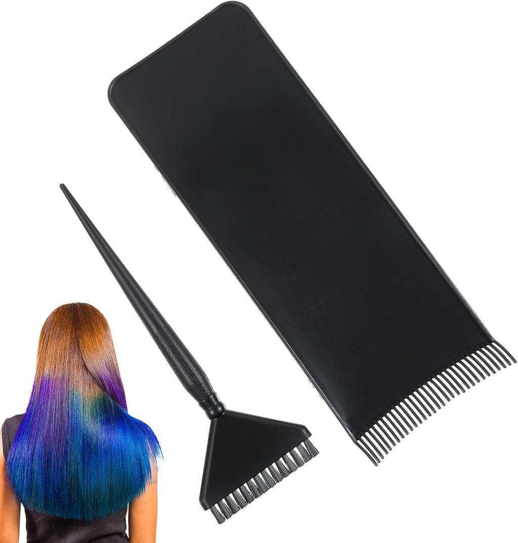 Shimmeroo 2Pcs Balayage Board and Dye Brush Kit front view