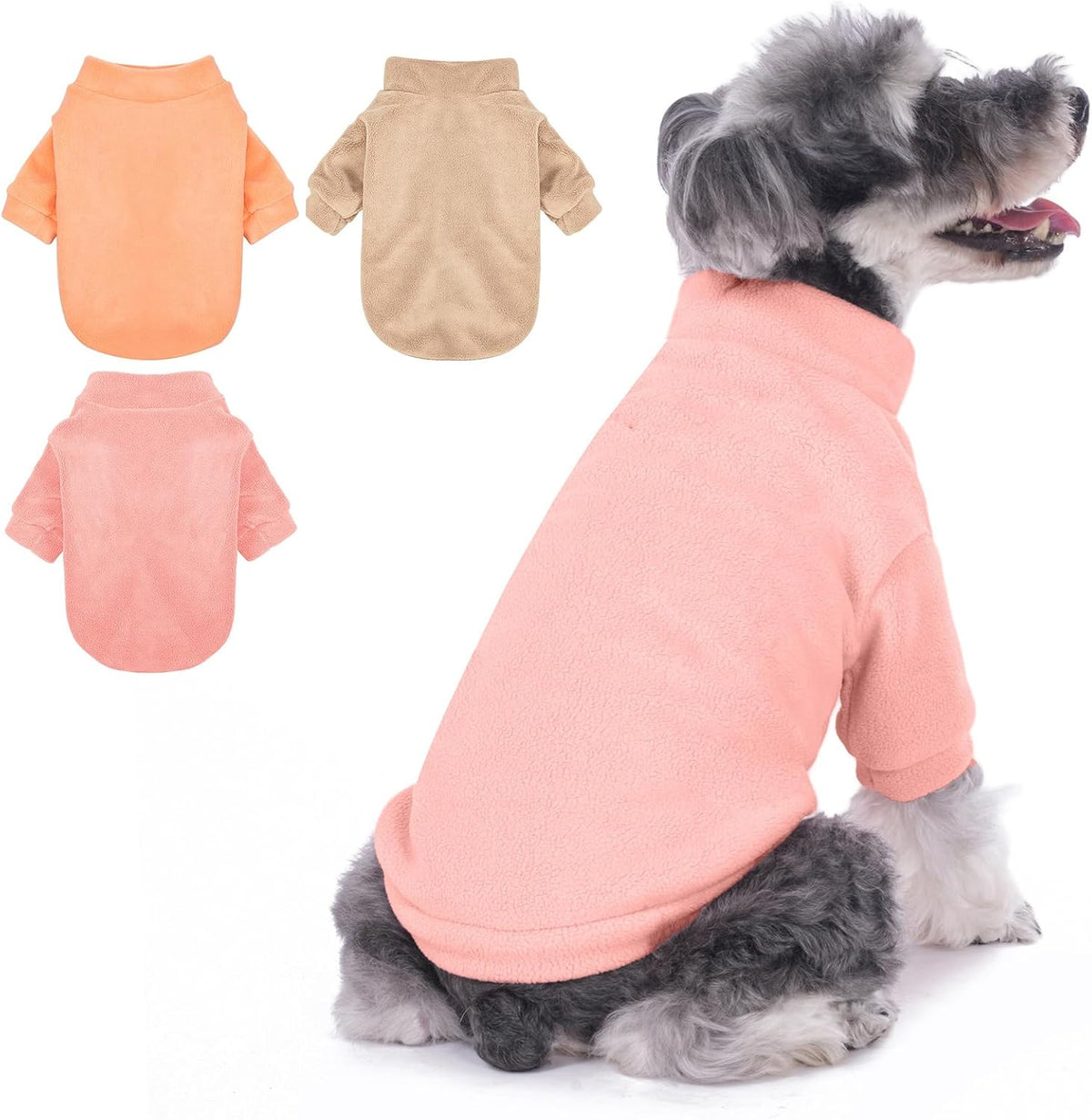 GYALAPERI soft fleece winter clothing texturized fabric close view
