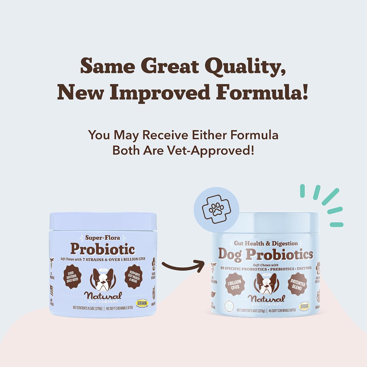 USA imported natural pet health supplements for immunity and digestion