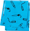 READY 2 LEARN Messy Mat front view laid out flat protecting a floor during kids painting activity