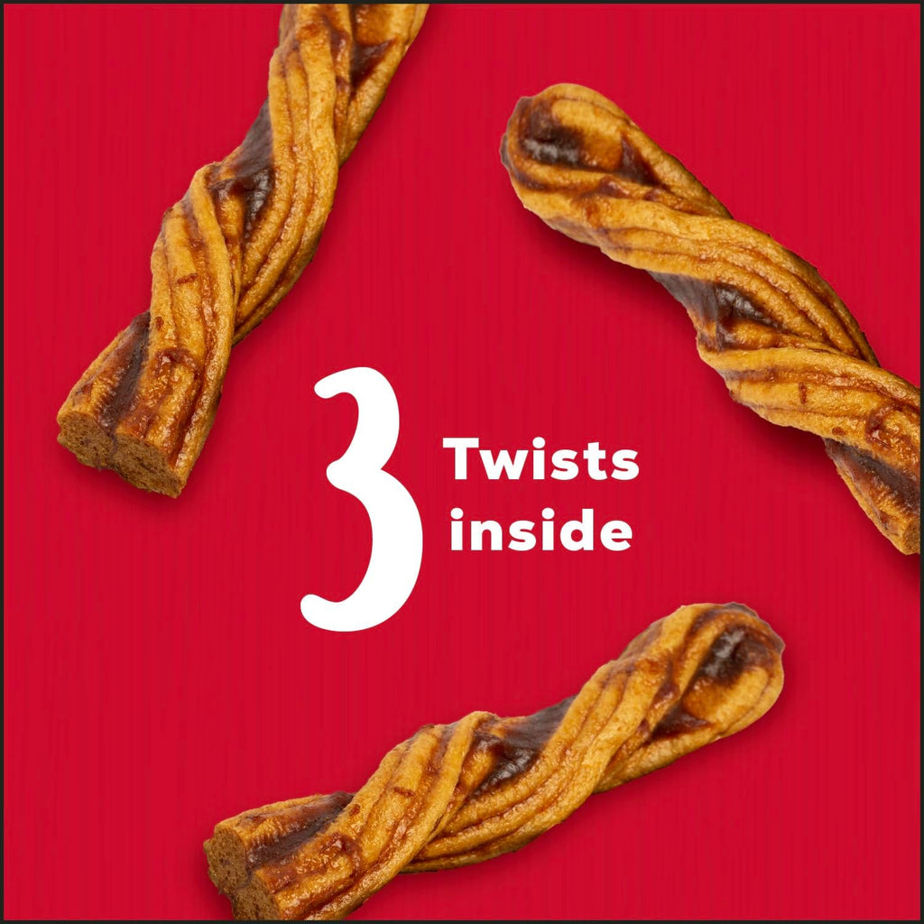 Healthy rawhide-free beef twist treat for dogs