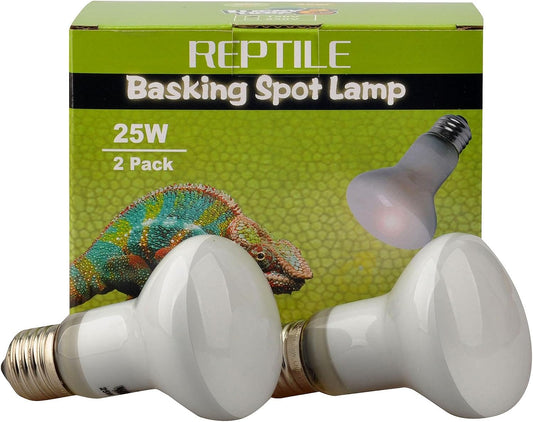 LUCKY HERP reptile basking spot lamp front view packaging box