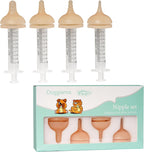 Doggiema Puppy Bottles,Silicone Feeding Nipple and Syringes for All Breed of Puppies and Other Animals Dongdong pet - Image 10