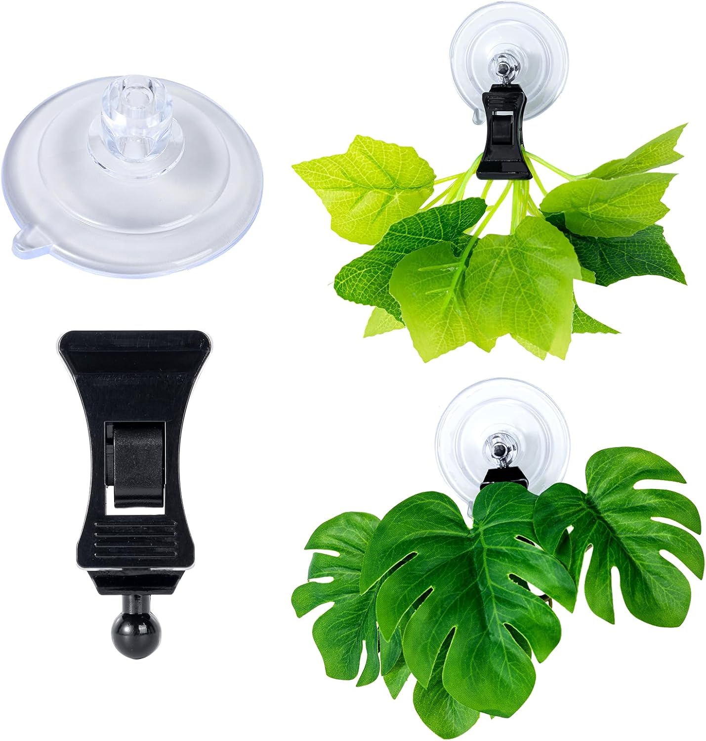 SLSON durable plastic veggie holder clip for herbivorous fish and shrimp.