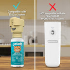 CatOFF cat deterrent spray replacement canisters showing the three point eight nine ounce size label.