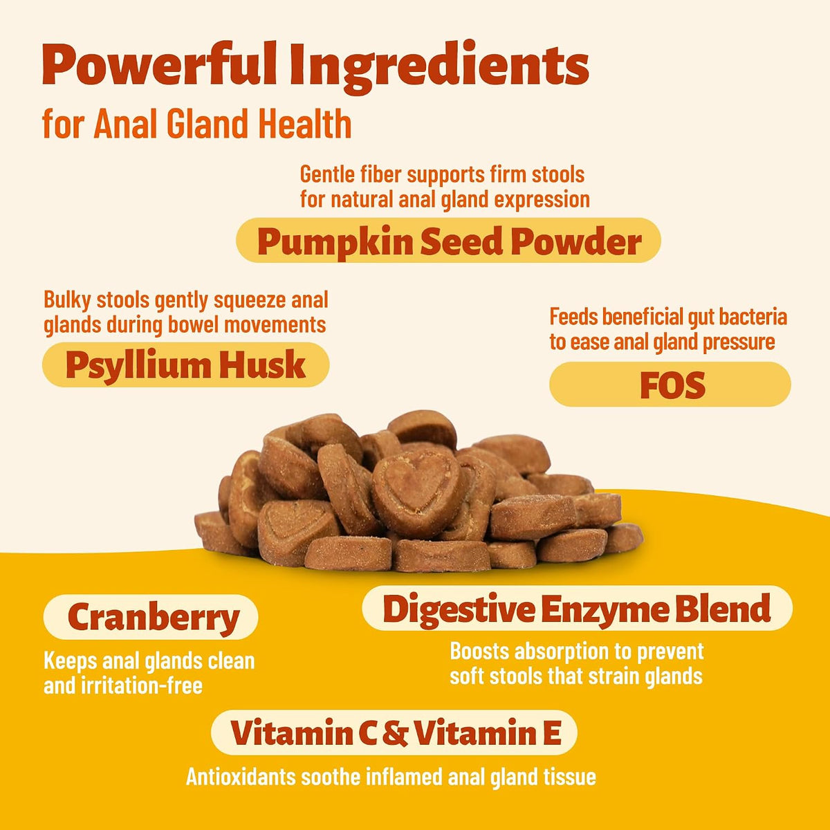 Multibites Cat digestive health chews with pumpkin seed and psyllium husk