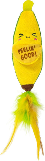 Catstages CrunchyPickleKickerCatToy - Plush Crinkle Toy with Catnip and Dental Mesh, 6.5" - Image 11