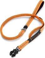 TINMARDA Heavy Duty Dog Leash with 2 Padded Handles & Advanced Easy Metal Clip, 4-6FT Shock Absorbing No Pull Dog Leashes for Medium Large Dogs that Pull (Army Green) - Image 11