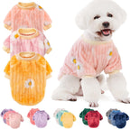 FabriCastle Dog Sweater, 3-Pack Dog & Cat Clothes, Ultra Soft and Warm Pet Jackets XXS XS for Small Dogs Boy & Girl, Winter Pet Apparel Costumes, Puppy Outfits (Grey,Blue,Dark Blue, Small) - Image 13