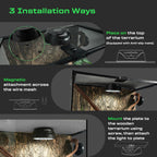 LuminPacific lighting unit mounted inside a reptile enclosure