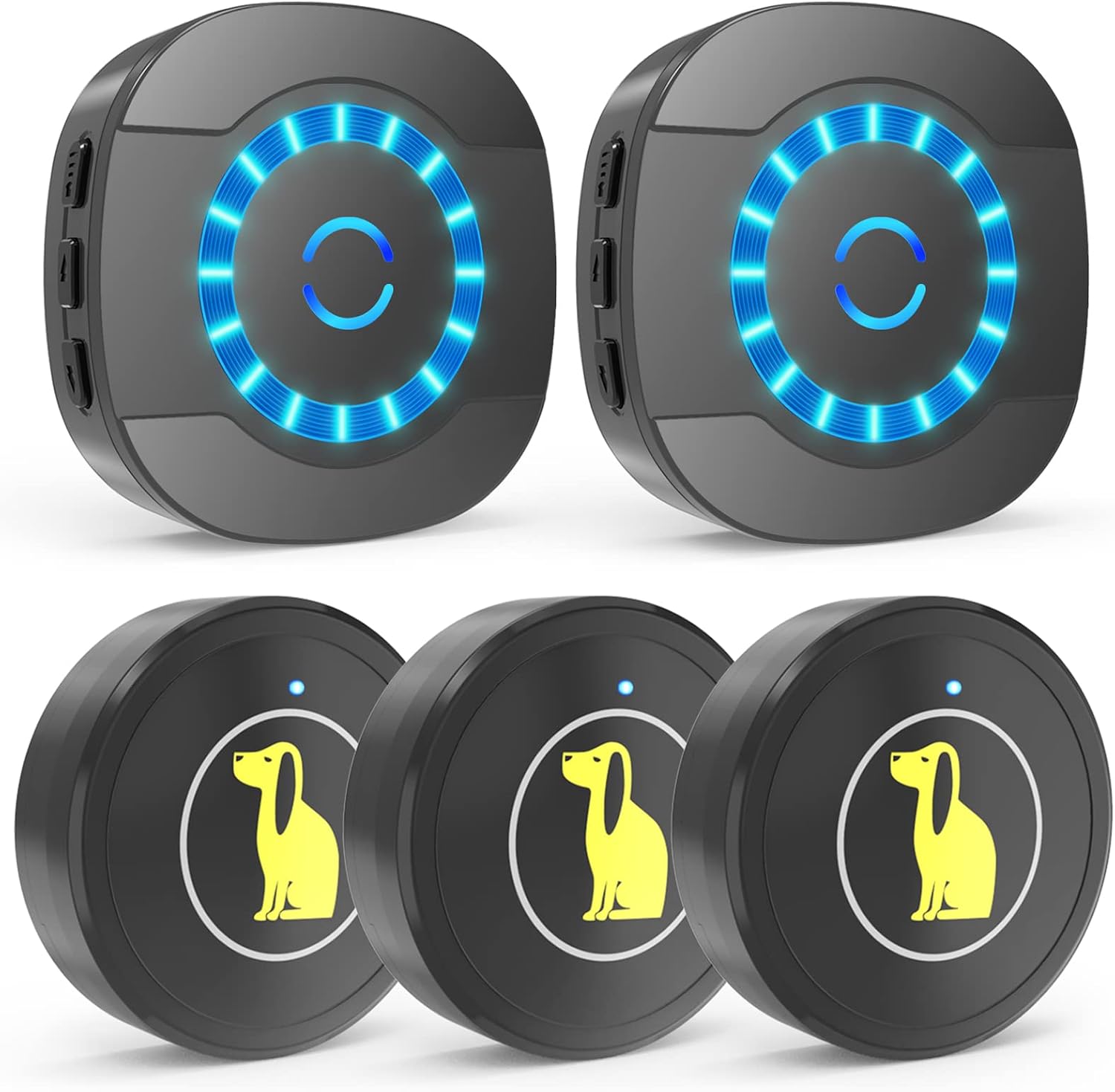 Dog Door Bell, Dog Bell for Training Doggie Door Bell for Dog Puppy Training Sliding Door/Go Outside Doorbell and Waterproof Touch Button - Image 9