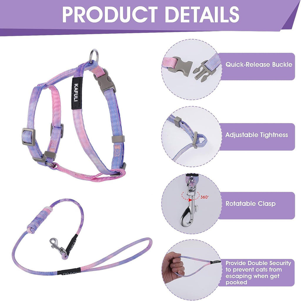 Close-up of the breathable air mesh material and reflective safety strips on the TIESOME pet harness.