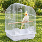 Small Bird Cage, Lightweight Hanging Travel Cage with Removable Tray - Image 9