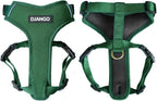 DJANGO Adventure Dog Harness - Stylish Medium Dog Harness for Outdoor Adventures and Everyday Wear - Dandelion Yellow Neoprene Adjustable Harness for Dogs with Reflective Piping and Solid Brass D-ring - Image 12