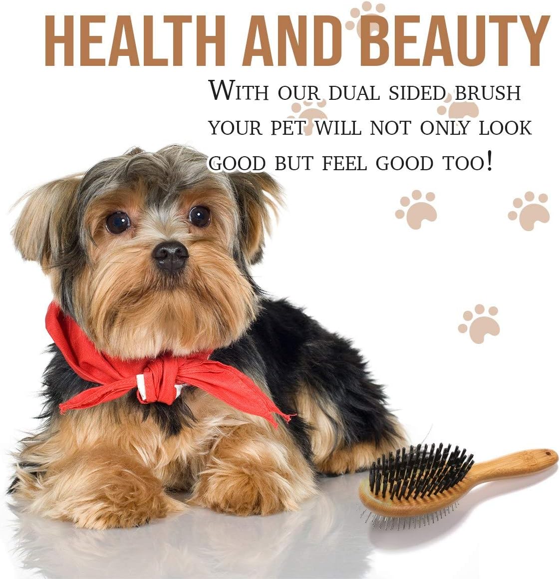 Multi functional pet massager brush for healthy dog and cat coats