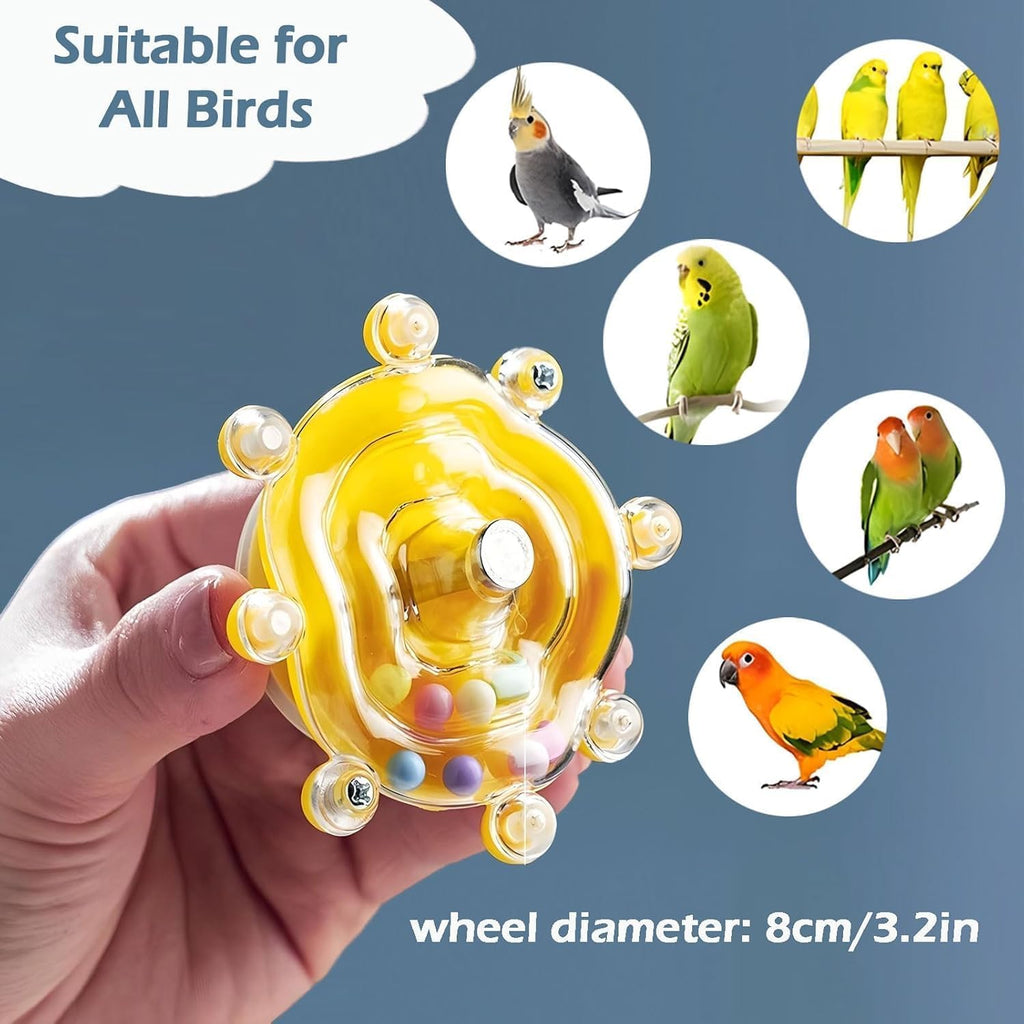 Jevnd acrylic bird enrichment toy for cage activity