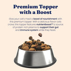 Solid Gold NutrientBoost cat food topper grain-free label