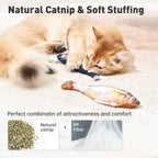 Close up of petgravity realistic fish toy texture and design