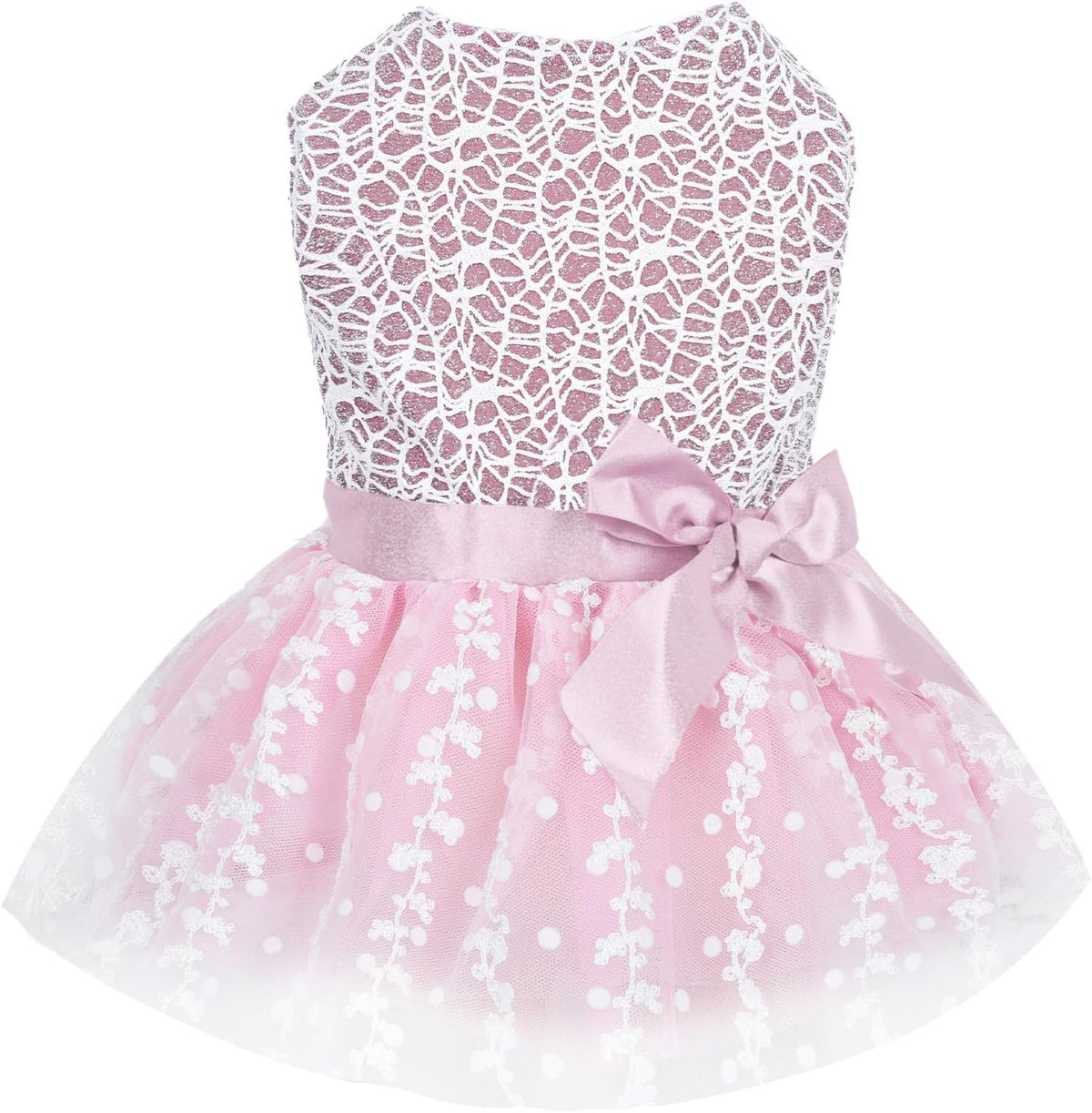 CuteBone Dog Birthday Dress Girl Puppy Skirt Tutu Cat Wedding Outfit Pet Party Clothes for Small Dogs Costume DD15M - Image 11