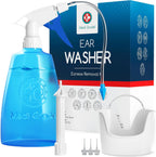 Medi Grade ear cleaning kit front view showing spray bottle and basin