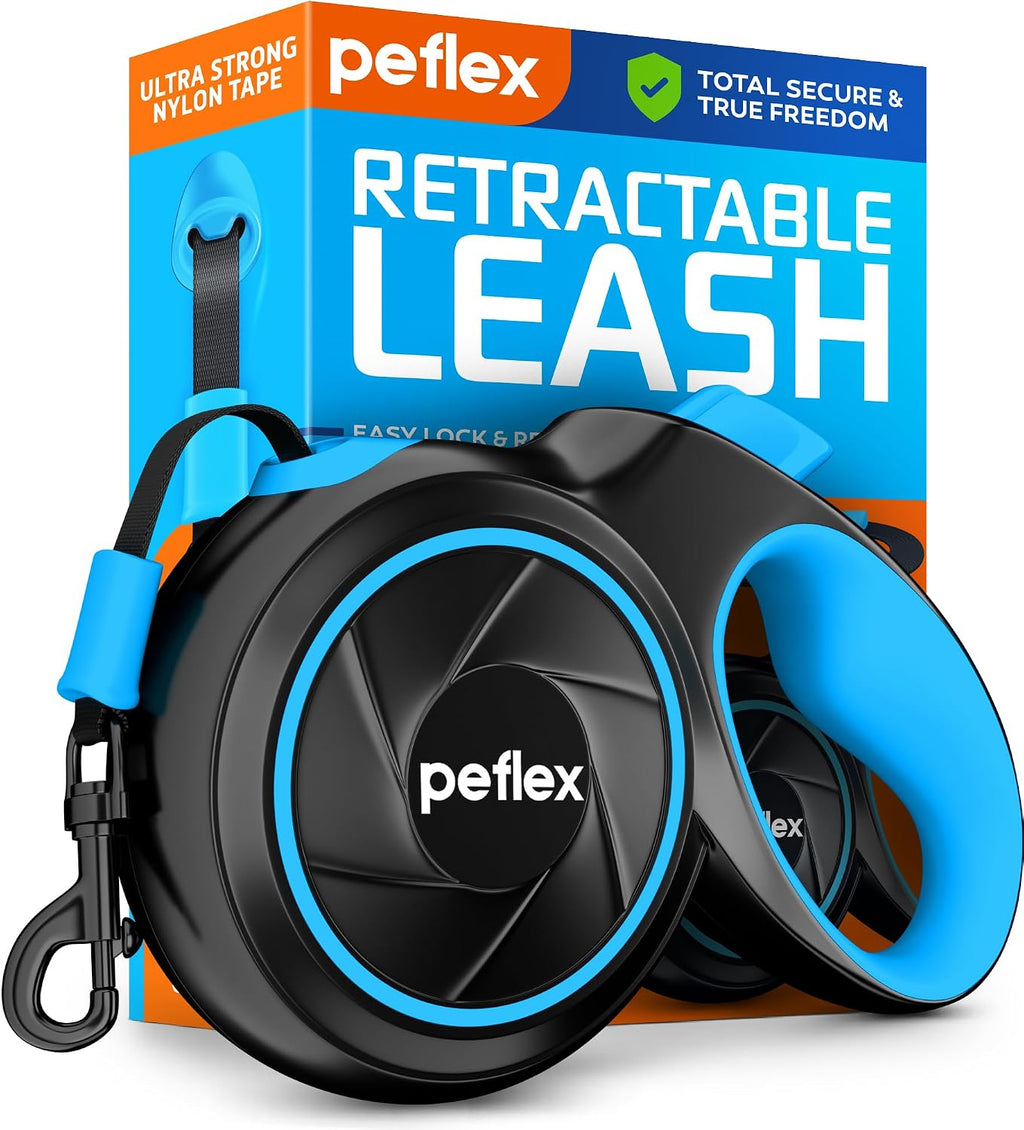 Peflex 16.4 ft heavy duty retractable dog leash front view