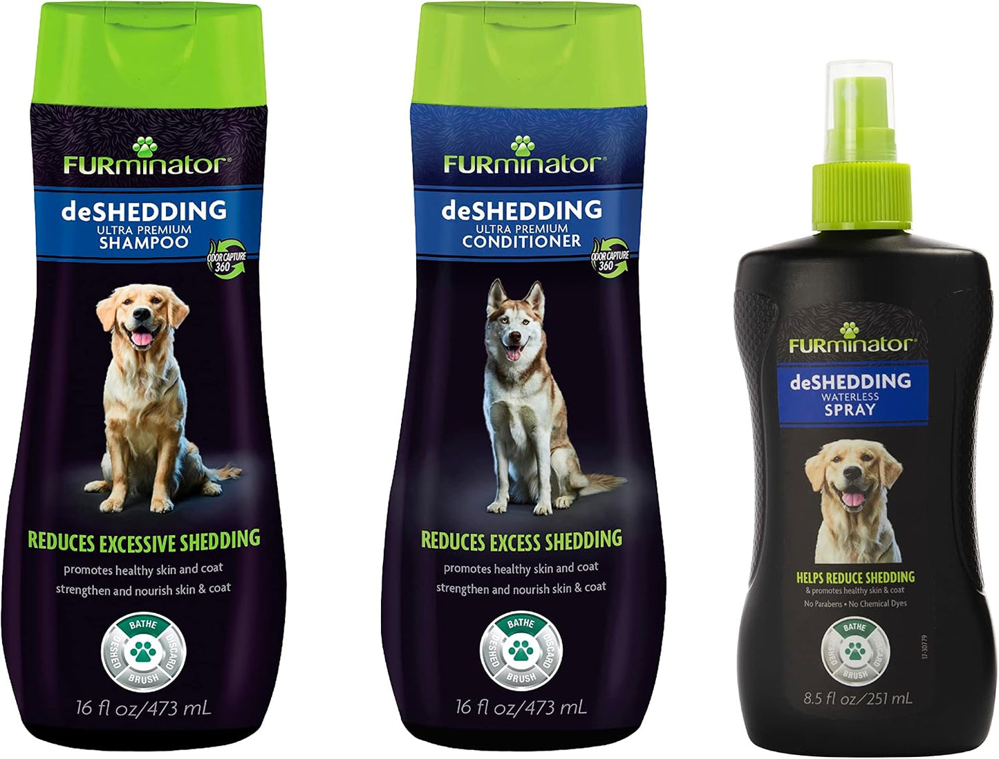 FURminator(R) deShedding Ultra Premium Conditioner, Conditioner For Dogs Helps Reduce Excess Shedding, 16 Ounce - Image 12