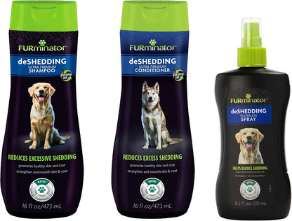 FURminator(R) Rinse-Free deShedding Spray For Dogs, Helps Reduce Excess Shedding And Refreshes Between Baths, 8.5 Fluid Ounces - Image 12