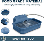 PETIMI automatic pet hydration station showing wide mouth design for cleaning
