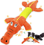 WOWBALA Dog Squeaky Toys, 24-31 Inch Stretchable Crocodile Plush Toy, Interactive Tug of War Toy for Puppies, Small, Medium and Large Dogs, Crinkle Chew Toy for Indoor & Outdoor Fun - Image 15